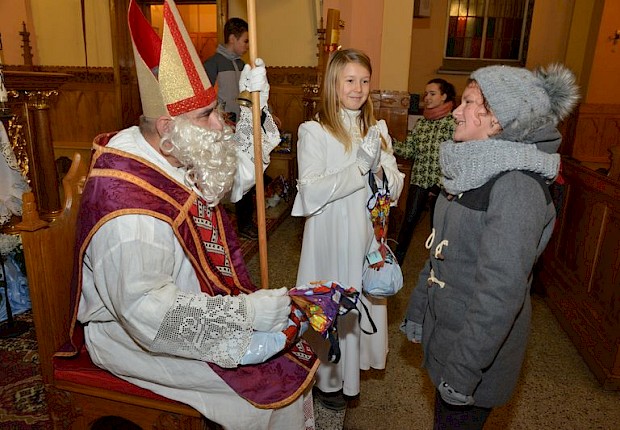 Spotkanie ze św. Mikołajem