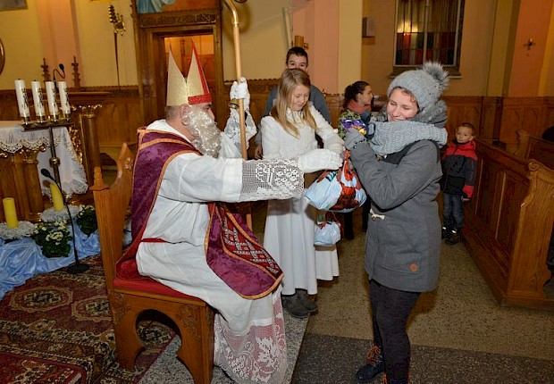 Spotkanie ze św. Mikołajem