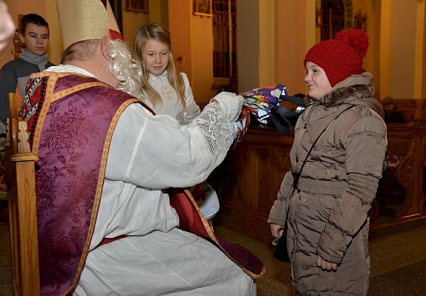 Spotkanie ze św. Mikołajem