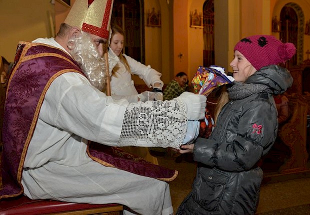 Spotkanie ze św. Mikołajem