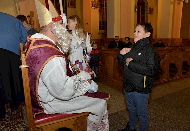 Spotkanie ze św. Mikołajem