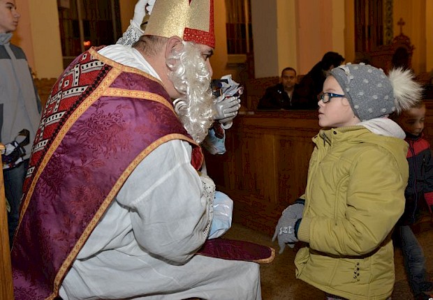 Spotkanie ze św. Mikołajem