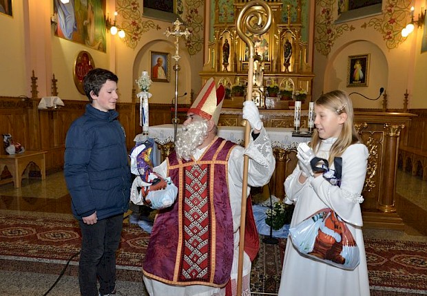 Spotkanie ze św. Mikołajem