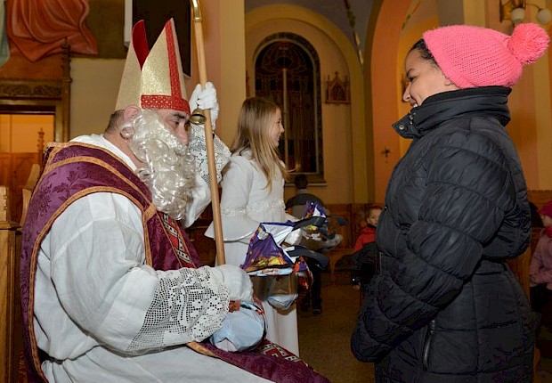 Spotkanie ze św. Mikołajem