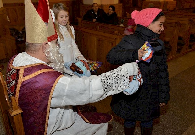 Spotkanie ze św. Mikołajem