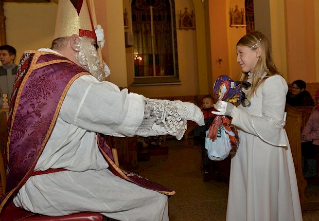 Spotkanie ze św. Mikołajem