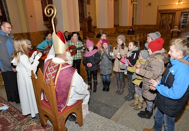 Spotkanie ze św. Mikołajem