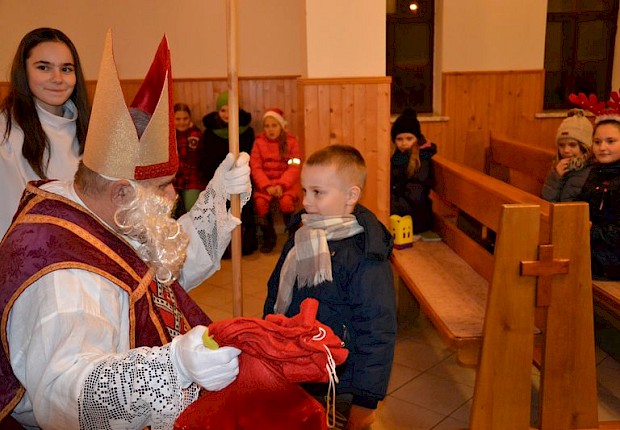 Spotkanie ze św. Mikołajem