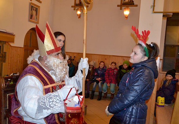 Spotkanie ze św. Mikołajem