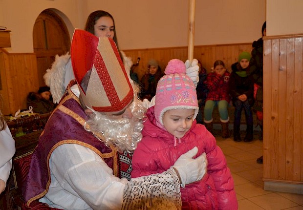 Spotkanie ze św. Mikołajem