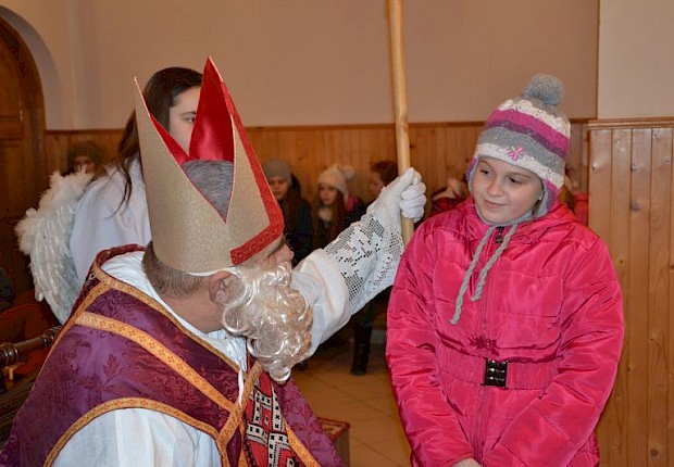 Spotkanie ze św. Mikołajem