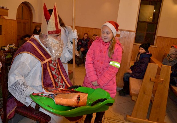 Spotkanie ze św. Mikołajem