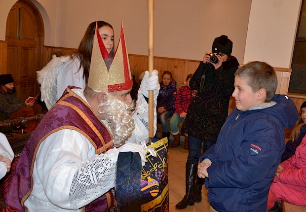 Spotkanie ze św. Mikołajem
