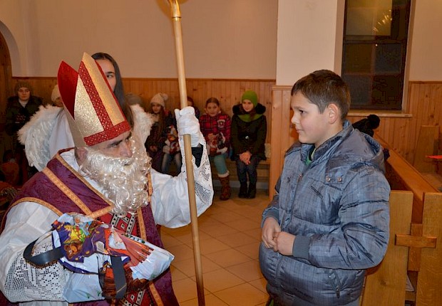 Spotkanie ze św. Mikołajem