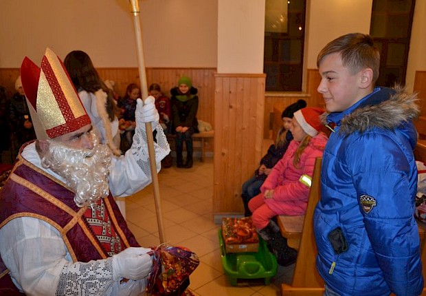 Spotkanie ze św. Mikołajem