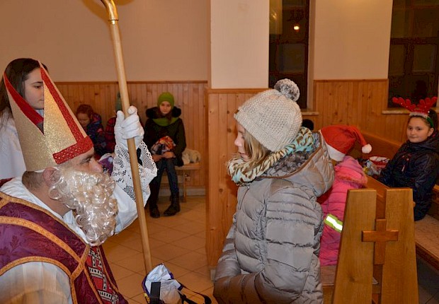 Spotkanie ze św. Mikołajem