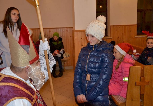 Spotkanie ze św. Mikołajem