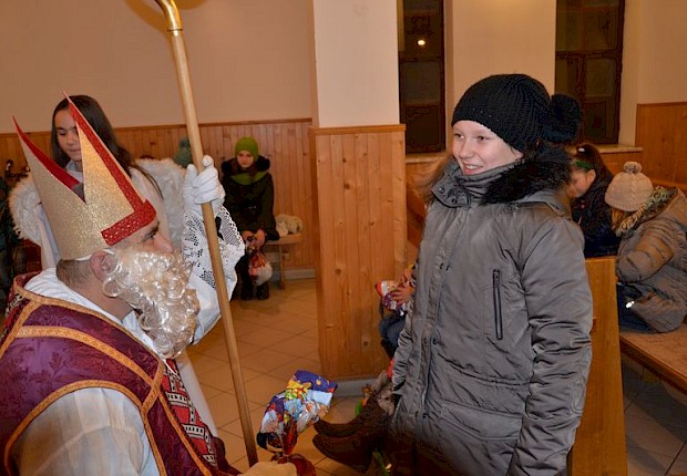 Spotkanie ze św. Mikołajem