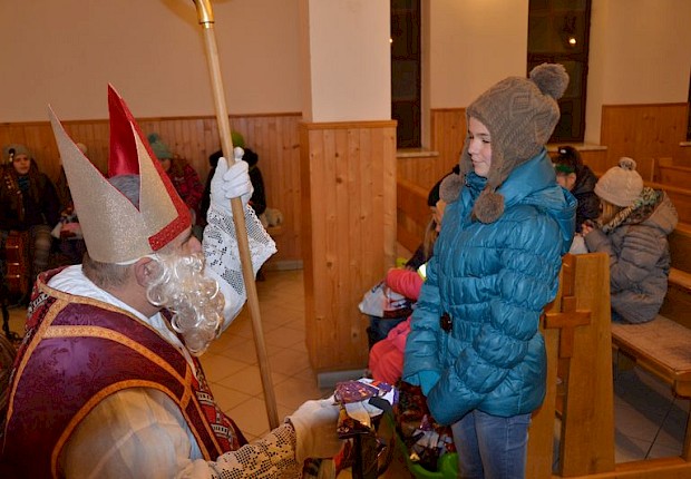 Spotkanie ze św. Mikołajem