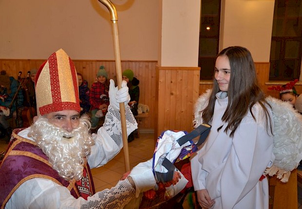 Spotkanie ze św. Mikołajem