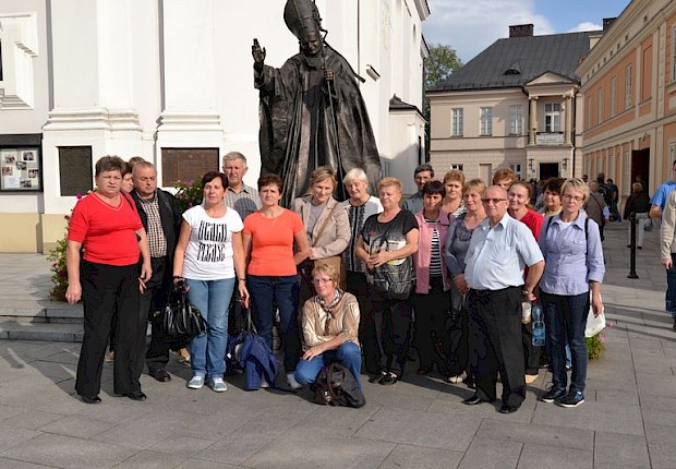 Pielgrzymka Koła Gospodyń do Starego Sącza i Wadowic