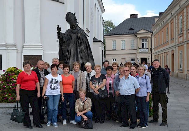 Pielgrzymka Koła Gospodyń do Starego Sącza i Wadowic