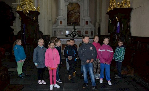 Pielgrzymka dziękczynna dzieci komunijnych