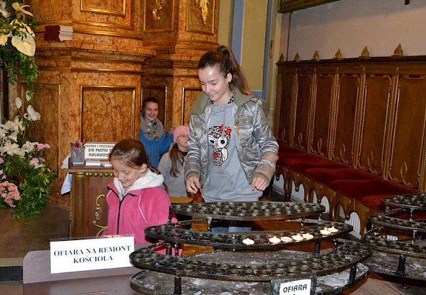 Pielgrzymka dziękczynna dzieci komunijnych
