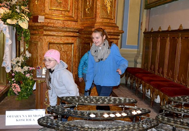 Pielgrzymka dziękczynna dzieci komunijnych