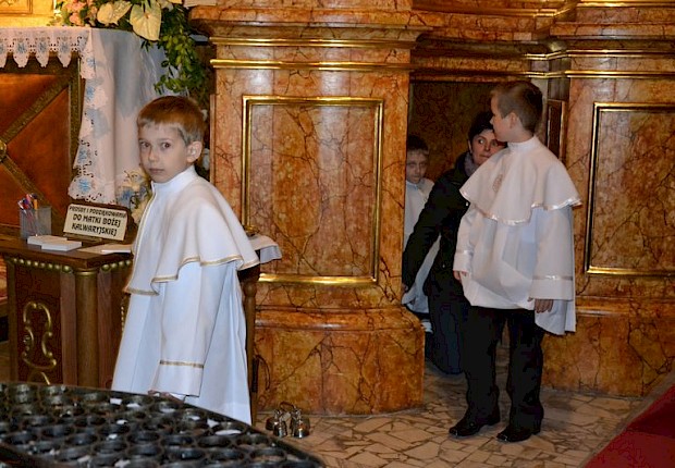 Pielgrzymka dziękczynna dzieci komunijnych