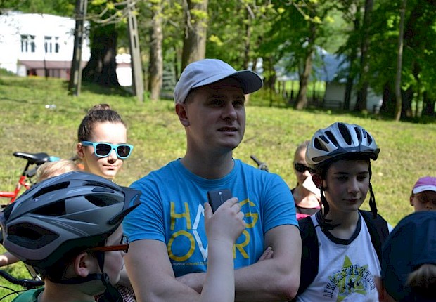 Wycieczka rowerowa liturgicznej służby ołtarza