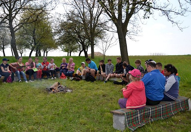 Wycieczka rowerowa liturgicznej służby ołtarza