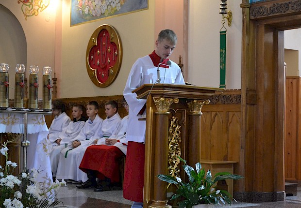 Goście z Papui Nowej Gwinei: bp Paul Sundu i Rodak ks. Łukasz Hołub